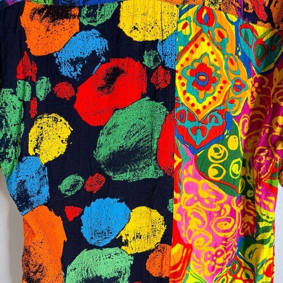 Jams World 1980’s Team Honolulu Surf Line Hawaiian Shirt Small - Picture 6 of 11